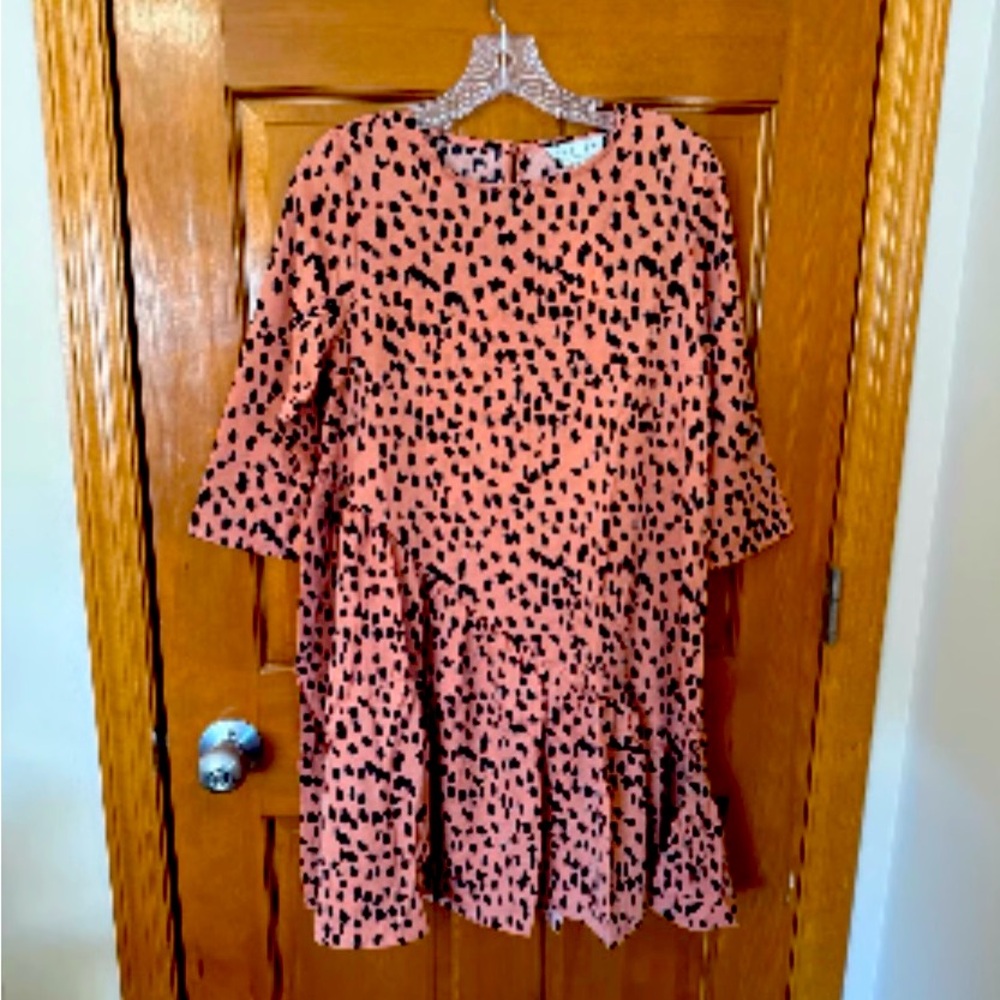 Hayden Shift Leopard print dress